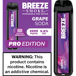 Grape Soda Breeze Pro 2000 Puffs