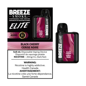Breeze Elite Black Cherry 4000 Puffs