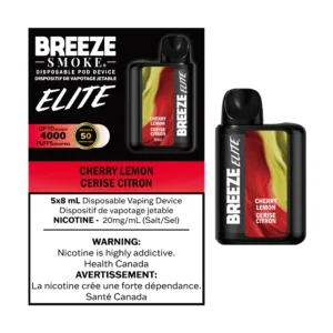 Breeze Elite Cherry Lemon 4000 Puffs